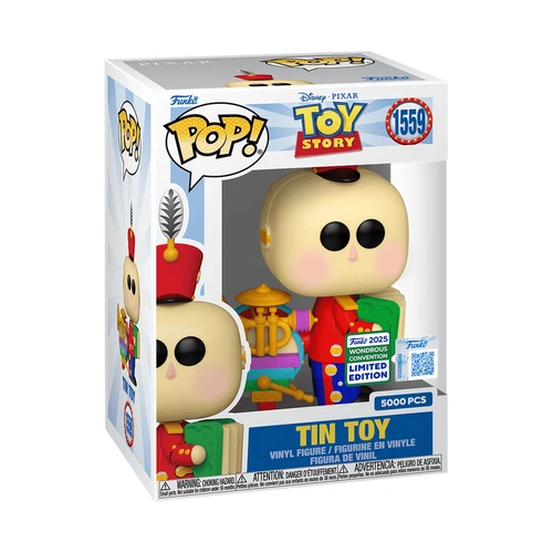 🤖 Funko Pop Tin Toy w/ Protector Disney Pixar Toy Story Figure ✨