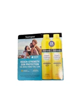 Defense Sunscreen Spray Water + Sun 8.5 oz Each (EXP 12/2026, Open Box)