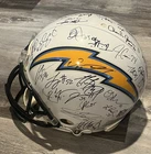 SAN DIEGO CHARGERS TEAM SIGNED OFFICIAL RIDDELL FULL SIZED NFL HELMET 40 AUTOS!!