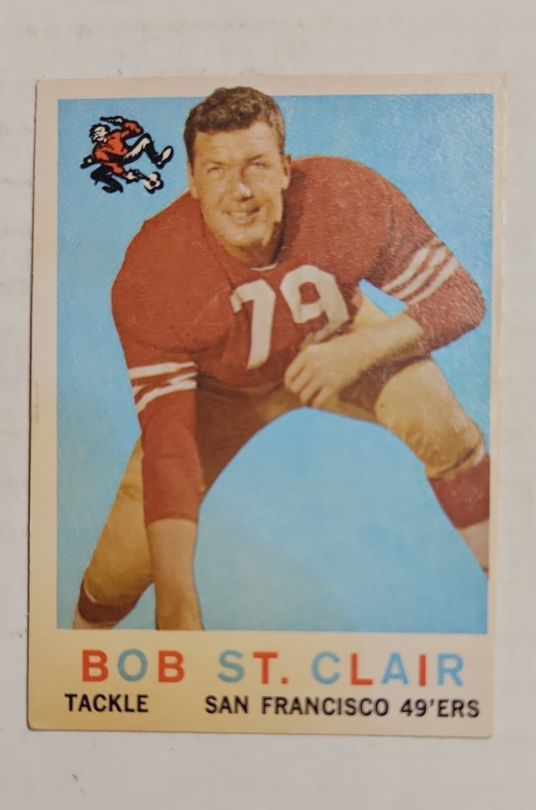 1959 Topps - Bob St. Clair #58