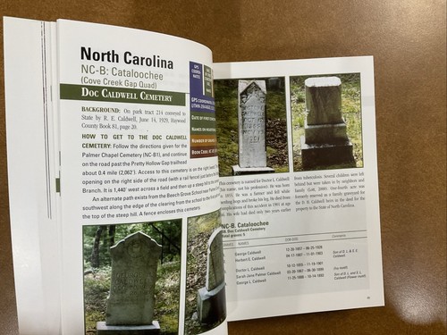 Cemeteries of the Smokies by Dr Gail Palmer SC 2017 SIGNED Rare GSMA - Picture 11 of 24