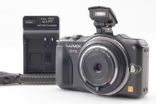 [Quasi come nuovo] Panasonic LUMIX DMC-GF5 nero con obiettivo Olympus 15 mm f8.0 dal GIAPPONE