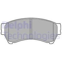 Delphi BremsbeläGe Bremsbelegsatz Vorne System Akebono FüR Mazda 6 Kombi