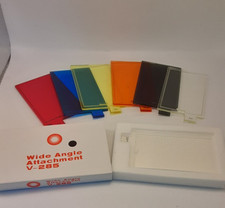 Vivitar V-285 Wide Angle Attachment Accessories Colors In Case