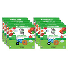 Organic Toddler Soft Baked Bar, Apple, Sweet Potato and Spinach, Tractor Wheels