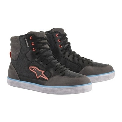 Alpinestars Street Motorradschuhe J-6 WATERPROOF CANVAS Straßenschuhe
