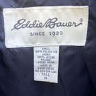 VINTAGE Eddie Bauer Full Zip Quilted Puffer Vest Women's Tall Medium Goose Down — photo 2
