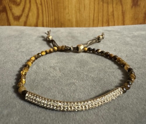 Stella & Dot Kismet Rhinestone Adjustable Bracelet