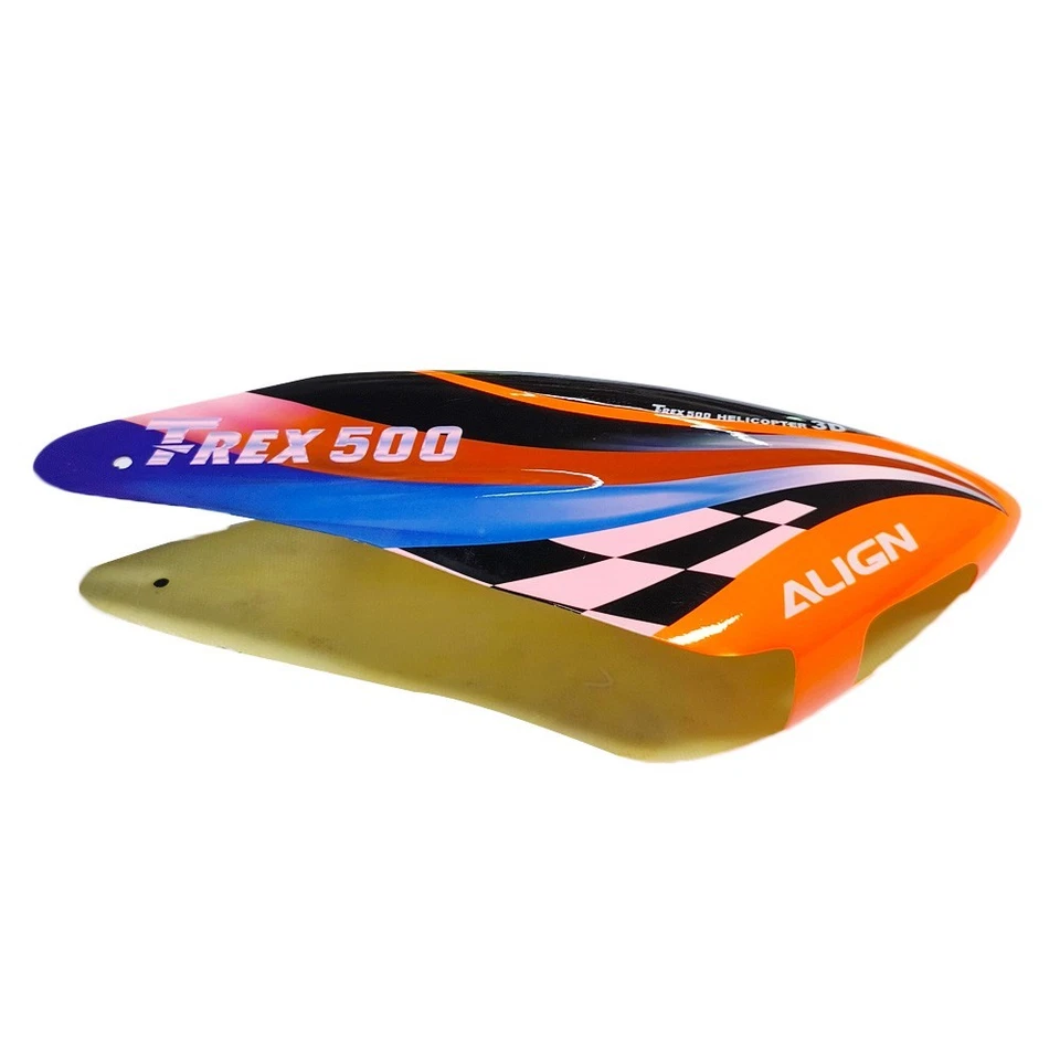 TREX 500 Glass Fiber Canopy Shell For Align RC Helicopter Parts - Image 2 of 3
