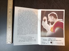 Santino Reliquia Padre Pio da Pietrelcina S. Giovanni Rotondo  - N2.S