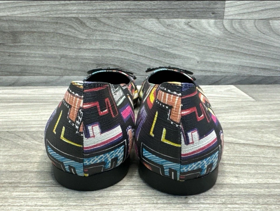 Fendi многоцветный Zucca с покрытием холст логотип диск балерины плоскостях размер 42/США 10 - Изображение 4 из 4