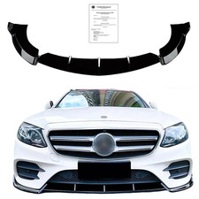Frontspoiler Lippe Mit ABE für Mercedes W213 E-Klasse 2016-2020 E63 AMG-Line