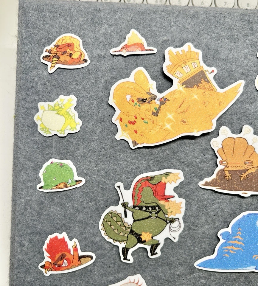 Monster Hunter Monster Sticker Set CAPCOM Gift - Image 2 of 4