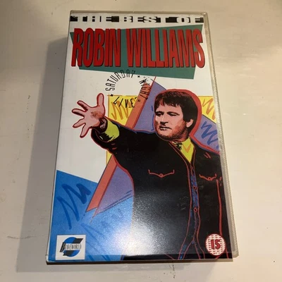 Robin Williams the best of VHS Video Saturday night live used tested - Image 1 of 4