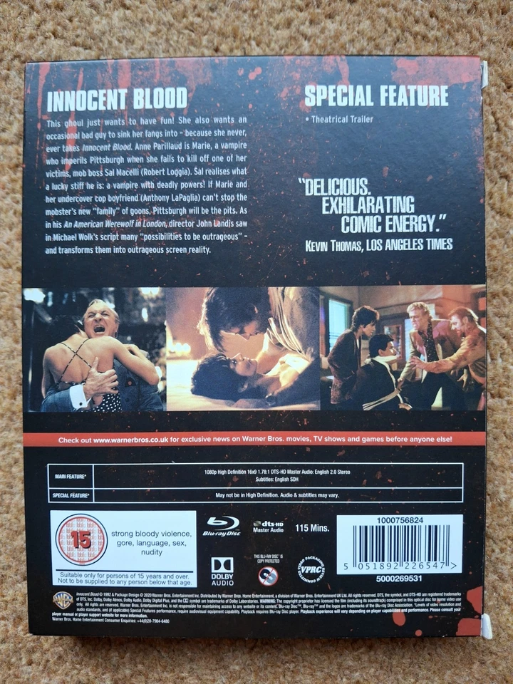 Innocent Blood - HMV Premium Collection No 112  Blu Ray   - Image 2 of 4
