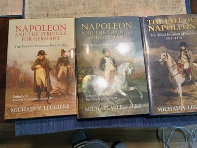 Napoleon books Michael V. Leggiere Lot of 3 books