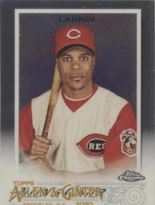 2020 Topps Allen & Ginter Chrome - Barry Larkin #92 - 1 of 1