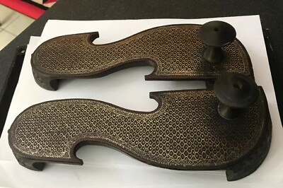 Antique Indian Wooden Wire Inlay Paduka Sandals / Shoes Sandals Khadau Khusha | eBay