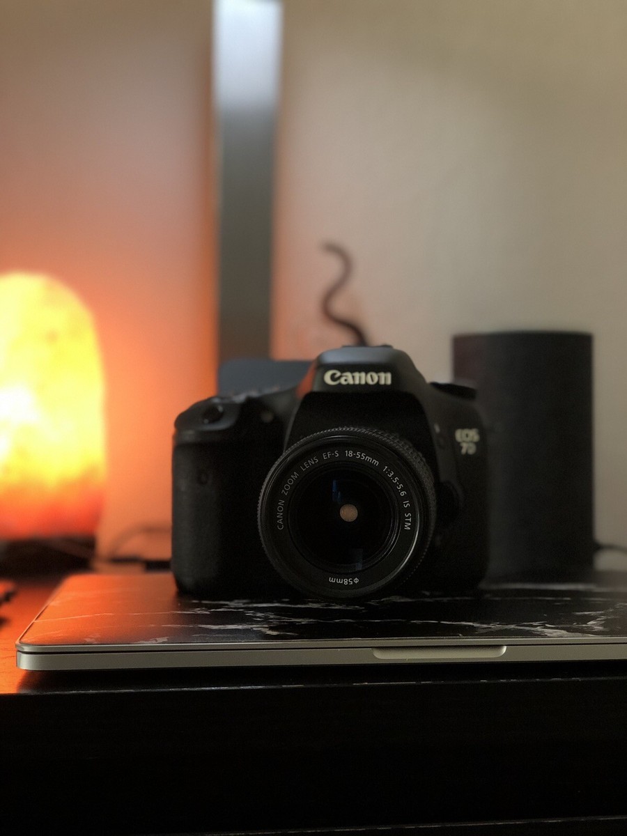 Canon EOS 7D 18.0MP Digital SLR Camera - Black (Kit w&frasl; EF-S IS USM 18-55mm  Lens)
