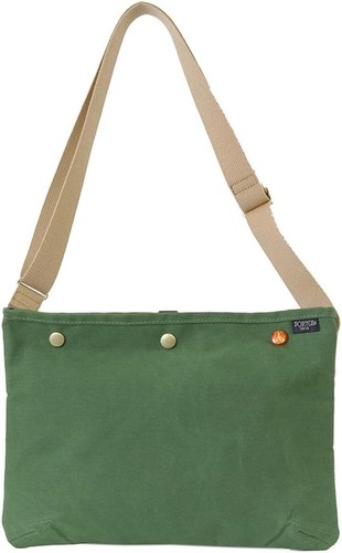 Borsa A Spalla Yoshida Porter Coppi – Colore Verde – Made In Japan – Nuova Con Etichette (Modello 571-09747) - Foto 2