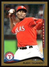 2014 Topps Alexi Ogando Gold /2014 #422 Texas Rangers