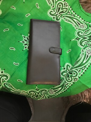 George Leather Travel Wallet...top Quality Leather...new.  Great Gift For All!