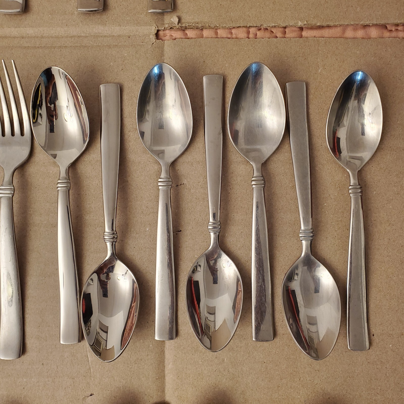 57pc Reed & Barton Heritage Mint Stainless Steel Silverware Set 18/10