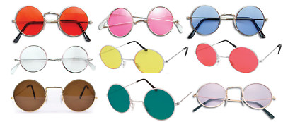 60er 70er Hippie John Lennon Brillen Verkleidung Zubehör Rubies