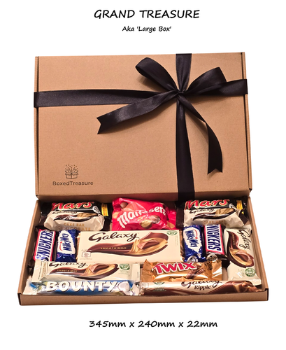 Galaxy Chocolate Bar Gift Box | Personalised Hamper | Father's Day, Birthday - Picture 10 of 10