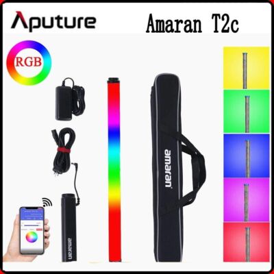 Aputure Amaran T2c RGBWW LED Röhrenlicht vollfarbig Handheld Fotografie Beleucht