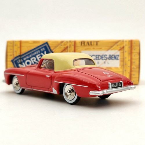 1:43 Norev Mercedes Benz 190 SL Rojo CL3512 Diecast Modelos Coche Colección Limitada - Imagen 3 de 9