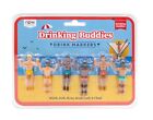 Drinking Buddies Cocktail/Wine Glass Charm Markers (6) So Fun!Factory Sealed