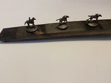 Blanton's Blantons Bourbon Stopper Display Stave Bottle Cork Barrel Stave Rustic