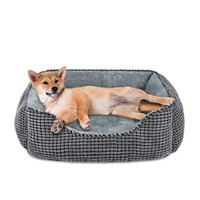 ✅​ Hundebett MittelgroßE Hunde Hundebett Waschbar Flauschig Hundekorb Rutschfest