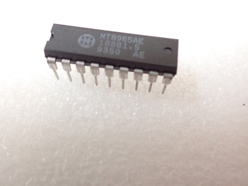 MITEL MT8965AE Integrated PCM Filter Codec DIP18 UK STOCK - Picture 4 of 5