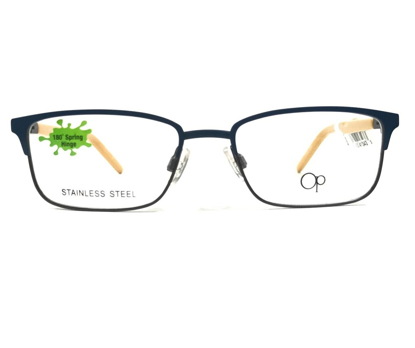 Ocean Pacific Op OP853 СИНЯЯ МАТОВАЯ оправа для детских очков сине-желтая 49-16-130 8690₽