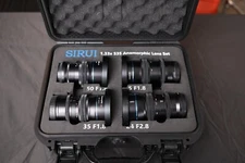Sirui 1.33x Anamorphic 4 Lens Kit RF Mount