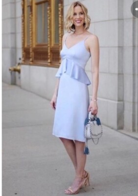 open lace back dress Sleeveless Satin Gown With Layered Peplum Waistline