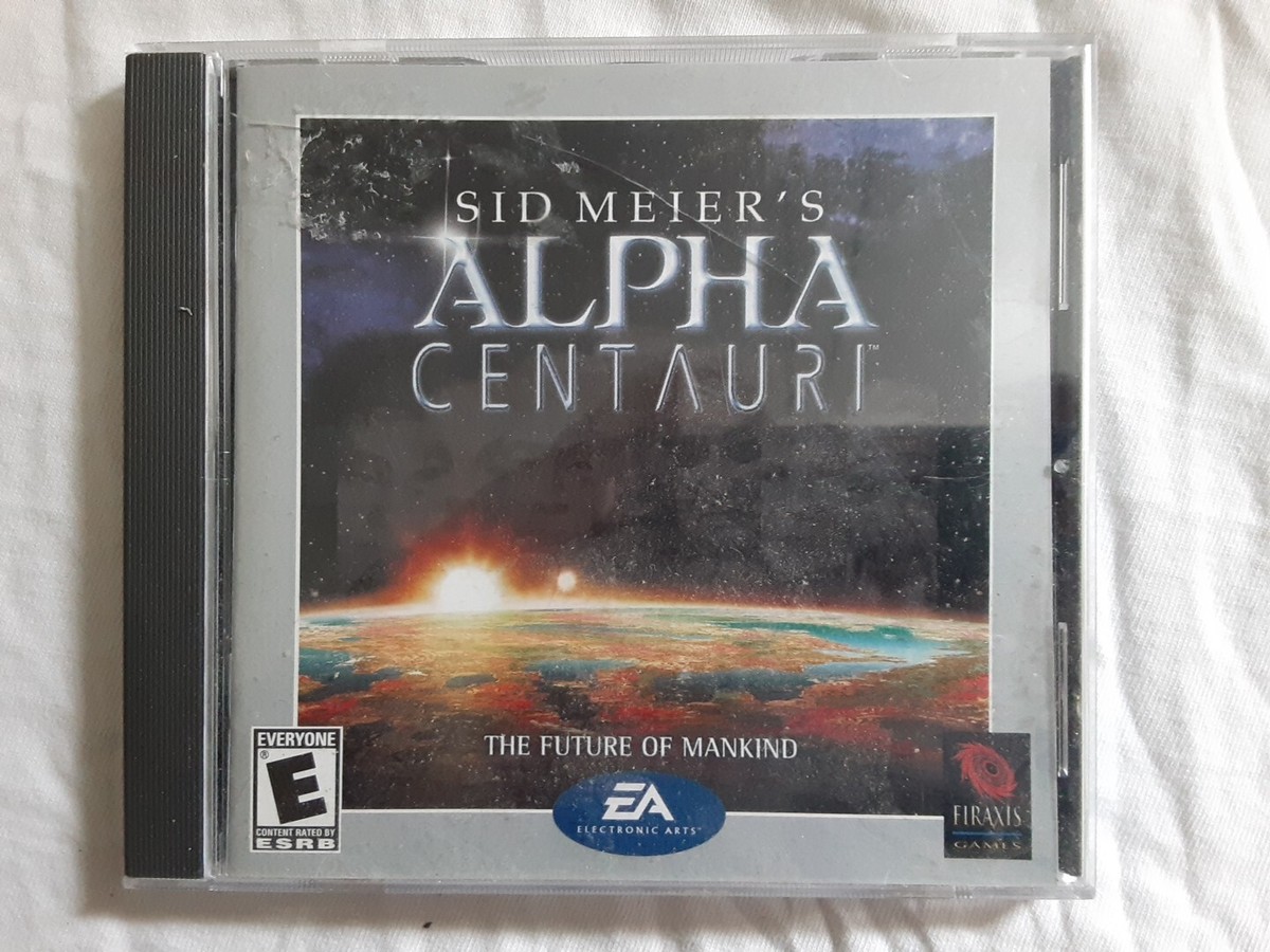 Jeu Alpha Centauri PC - Version Française, Bon état