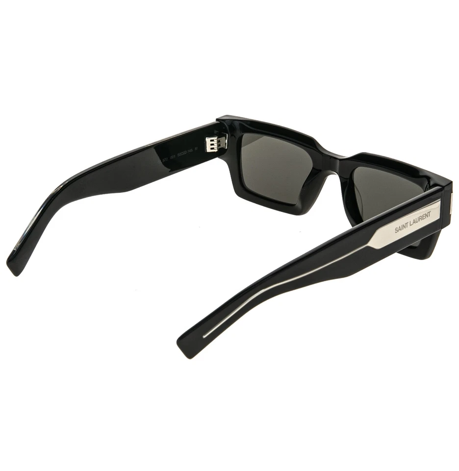 Gafas de sol unisex SAINT LAURENT Naked Wirecore SL 572 SL572 001 cristal negro Foto 2 de 4