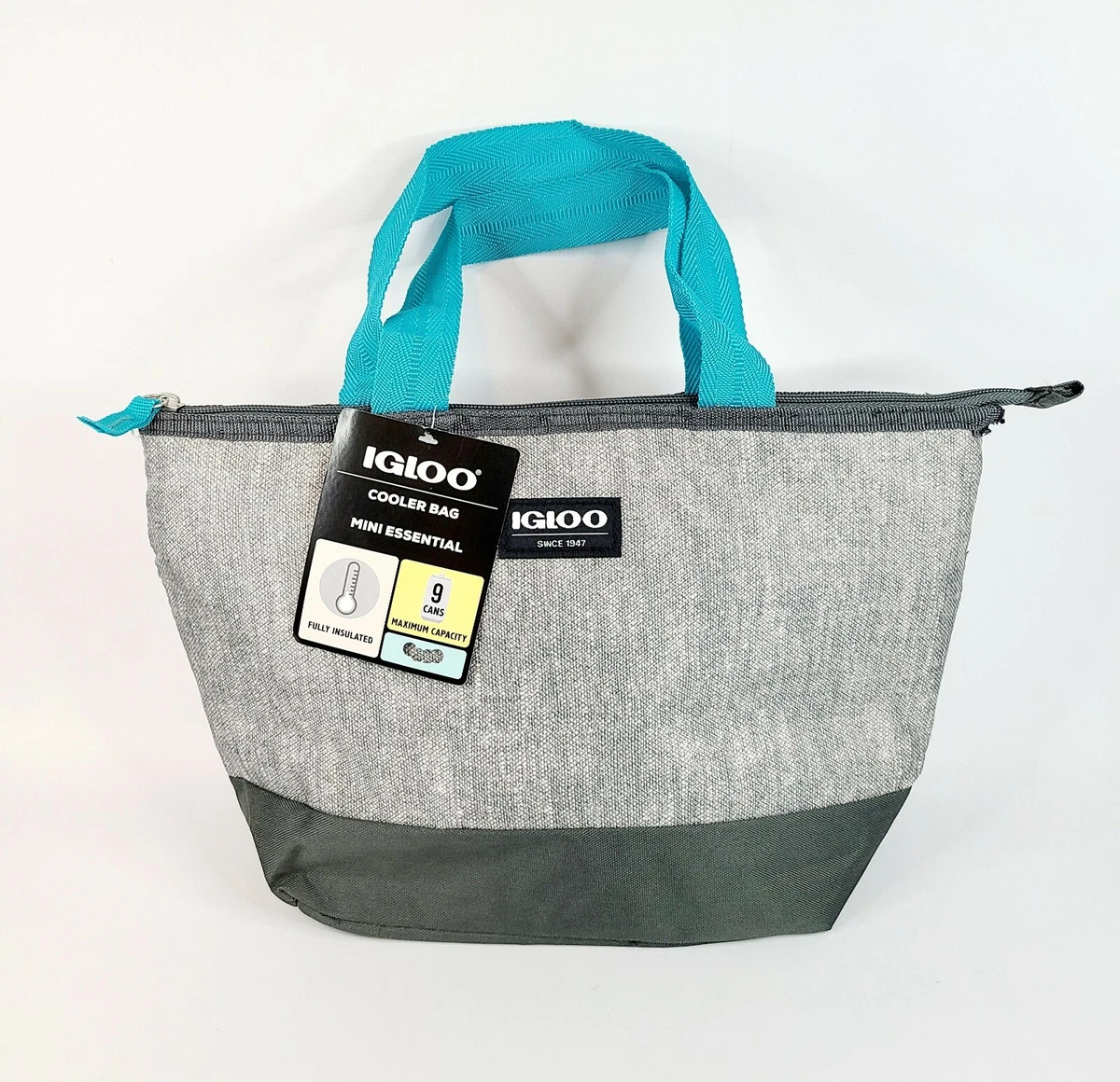 Igloo 14 Can Essential Tote Lunch Bag Cooler - Gray, Size: Medium