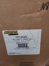 OEM PARTS Blower Vent 80+ 1-Stg Jakel Kt 1014525 - Free Shipping