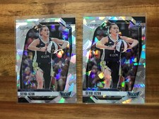 2 - 2024 Panini Prizm WNBA - Sevgi Uzun Rookie Cracked Ice Prizm - Wings