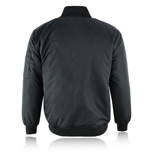Mens MA1 Army Pilot Biker Bomber Security Fly Military Doorman Jacket Top - Picture 9 of 15