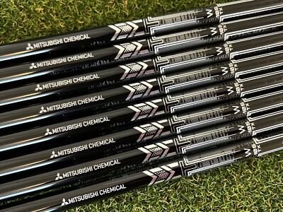 Jeux De 8 Shafts En Graphite Mitsubishi MMT 105g - Rigide (Stiff) - Taper Tip .355
