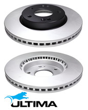 FRONT VENTED DISC BRAKE ROTOR SET FOR HYUNDAI I30 GDE PD G4FD G4FG 1.6L 2.0L I4