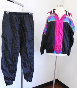 90's windbreaker sweatsuit