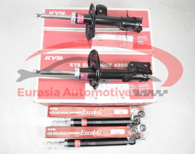 OEM KYB Front and Rear Shock Absorbers for Nissan Sentra 2014-2019