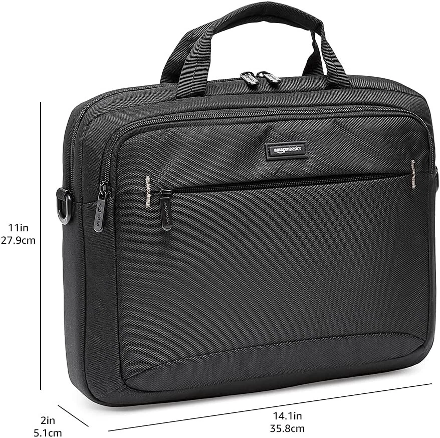 Amazonbasics rolling bag laptop computer case with wheels 2025