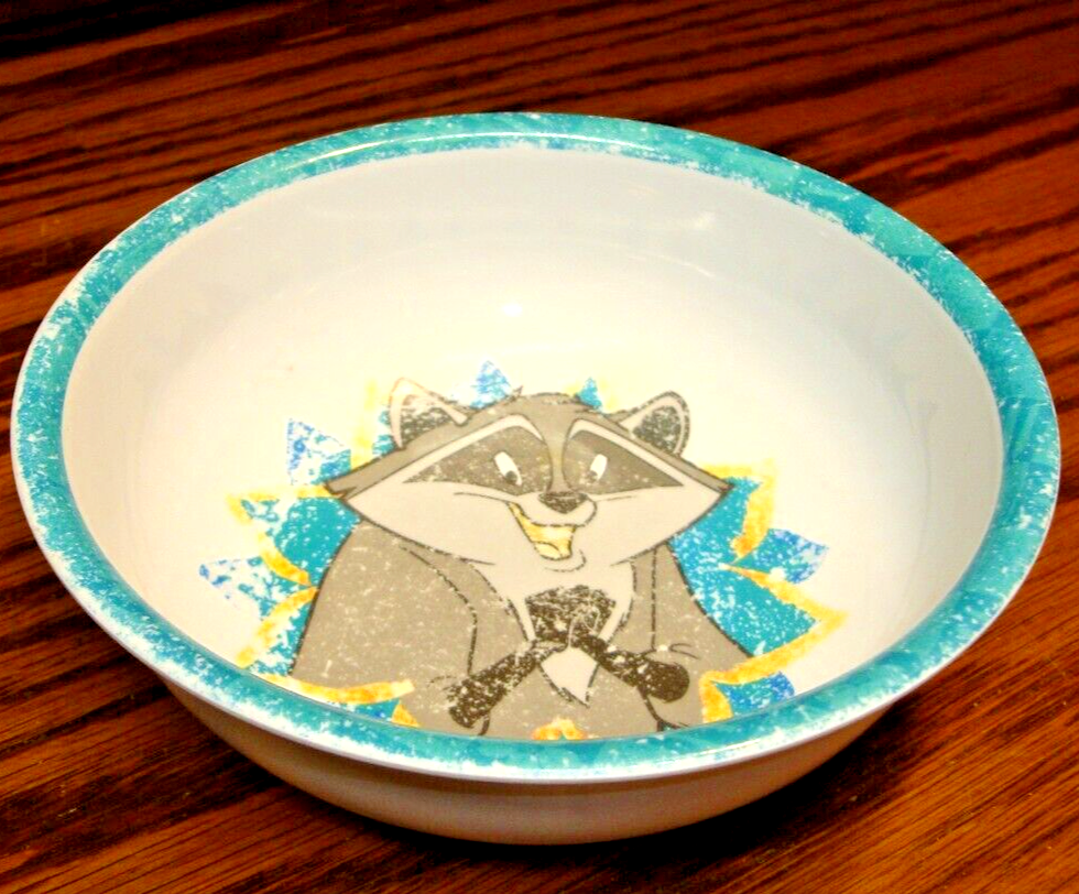 Vtg Zak! Designs DISNEY Pocahontas Melamine Cereal Bowl D 5.5